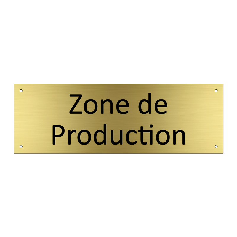Zone de Production