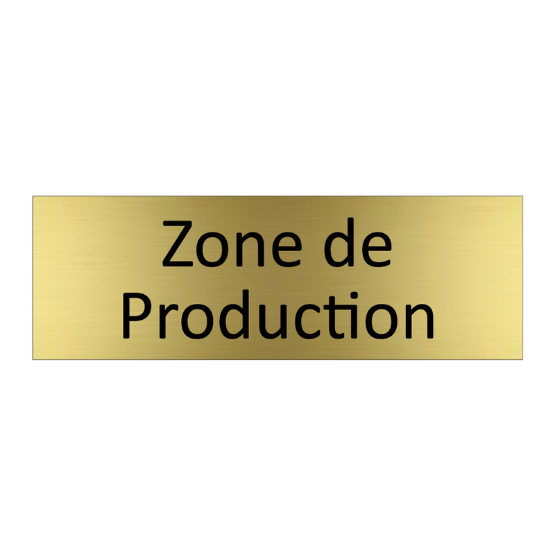 Zone de Production