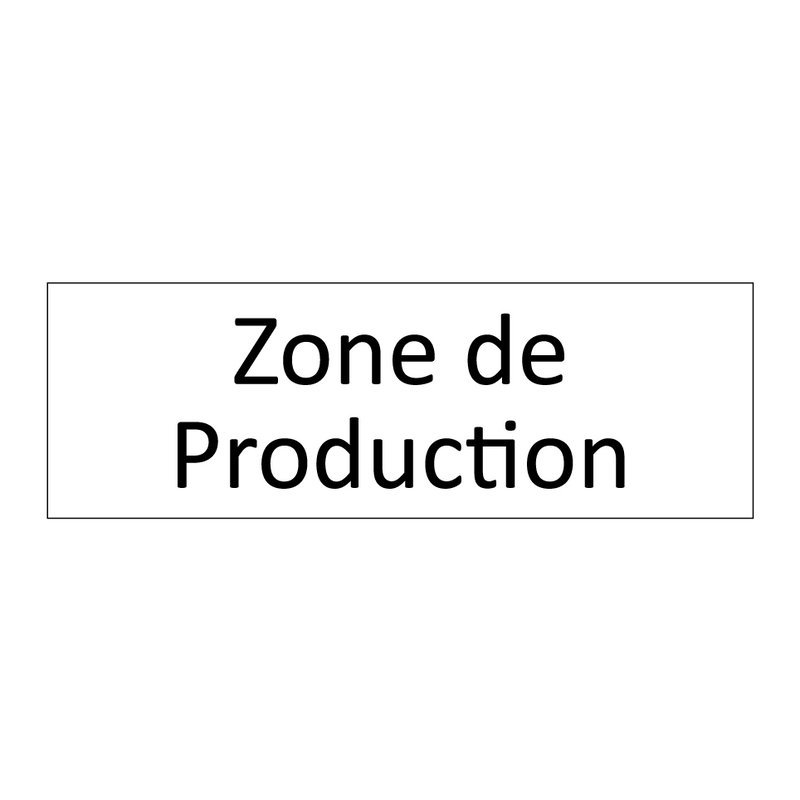 Zone de Production