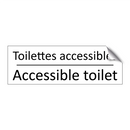 Toilettes accessibles - Accessible toilet