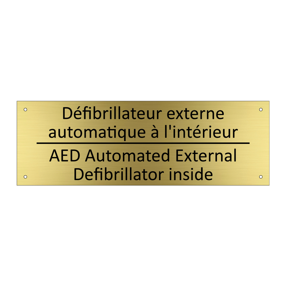 Défibrillateur externe automatique  /.../ - AED Automated External Defibrillator  /.../