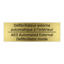 Défibrillateur externe automatique  /.../ - AED Automated External Defibrillator  /.../