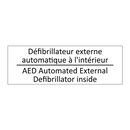 Défibrillateur externe automatique  /.../ - AED Automated External Defibrillator  /.../