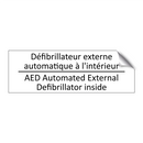 Défibrillateur externe automatique  /.../ - AED Automated External Defibrillator  /.../