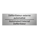Défibrillateur externe automatisé /.../ - Automated External Defibrillator /.../