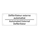 Défibrillateur externe automatisé /.../ - Automated External Defibrillator /.../