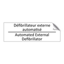 Défibrillateur externe automatisé /.../ - Automated External Defibrillator /.../