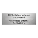 Défibrillateur externe automatisé /.../ - Automated External Defibrillator /.../