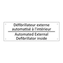 Défibrillateur externe automatisé  /.../ - Automated External Defibrillator  /.../