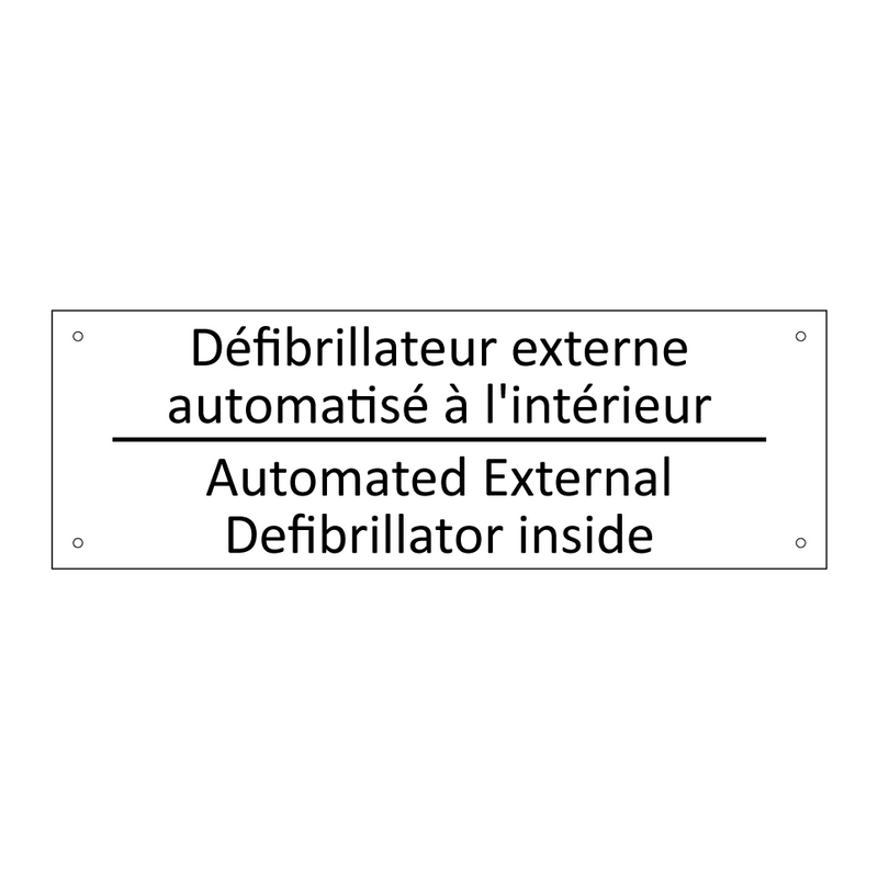 Défibrillateur externe automatisé  /.../ - Automated External Defibrillator  /.../