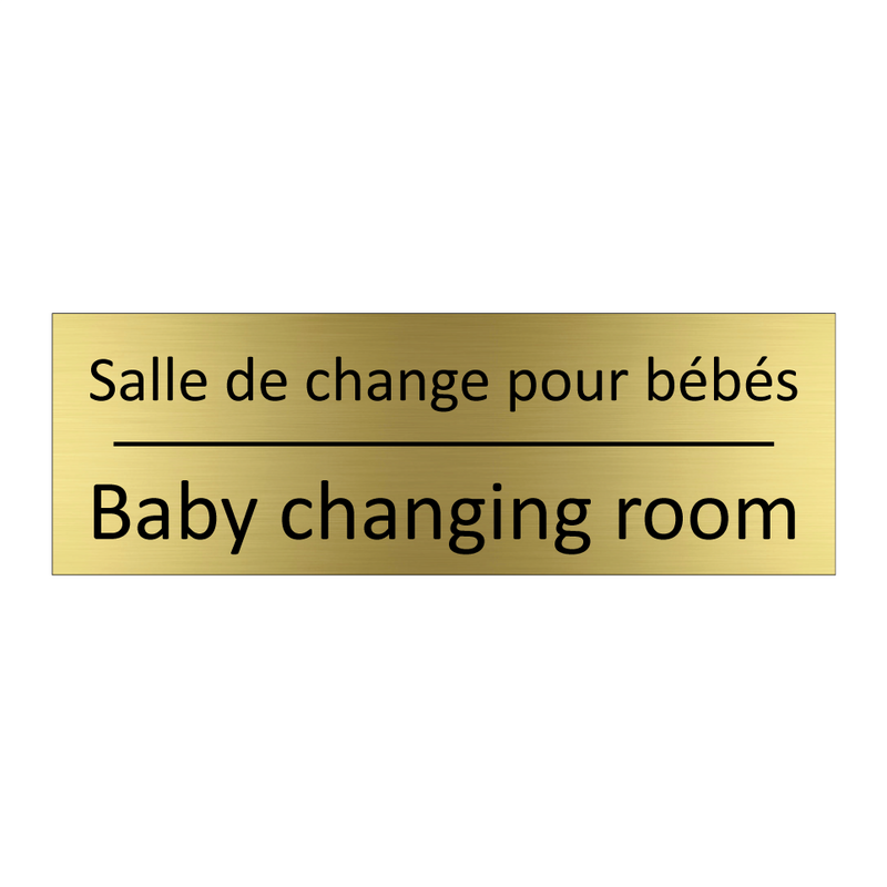 Salle de change pour bébés - Baby changing room