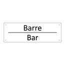 Barre - Bar