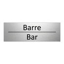 Barre - Bar
