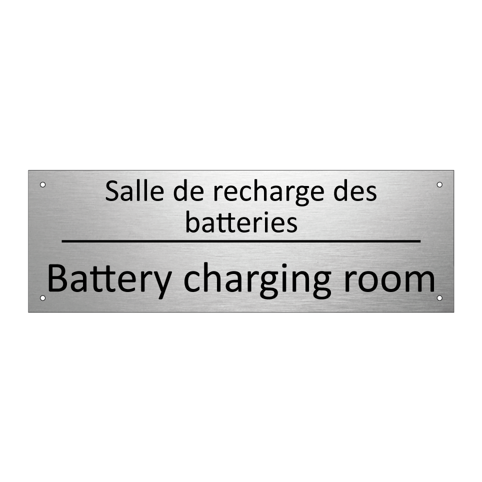 Salle de recharge des batteries /.../ - Battery charging room