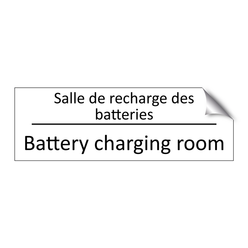 Salle de recharge des batteries /.../ - Battery charging room