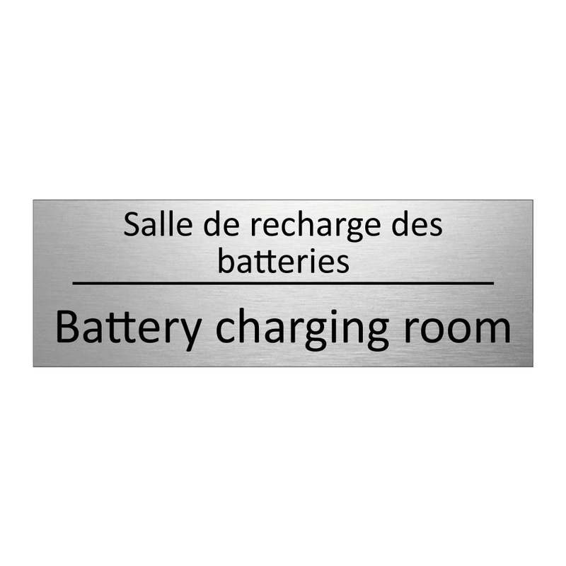 Salle de recharge des batteries /.../ - Battery charging room