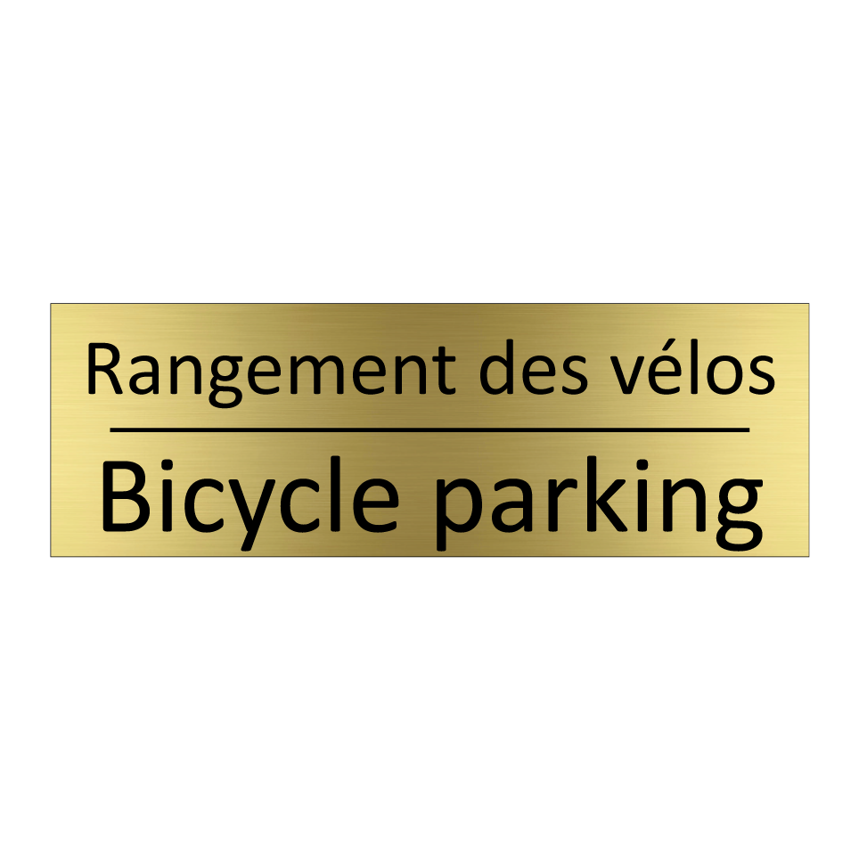 Rangement des vélos - Bicycle parking
