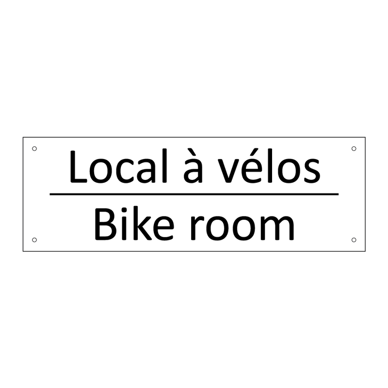 Local à vélos - Bike room
