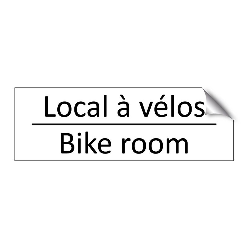 Local à vélos - Bike room