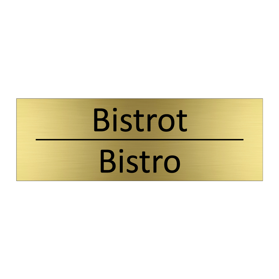 Bistrot - Bistro