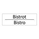 Bistrot - Bistro