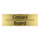 Conseil - Board