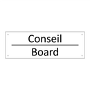 Conseil - Board