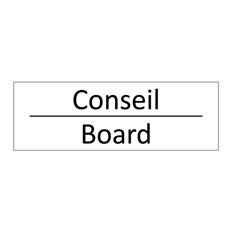 Conseil - Board