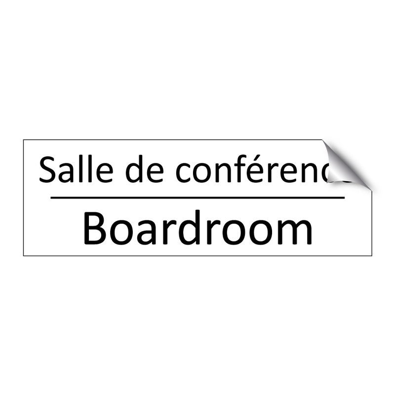 Salle de conférence - Boardroom
