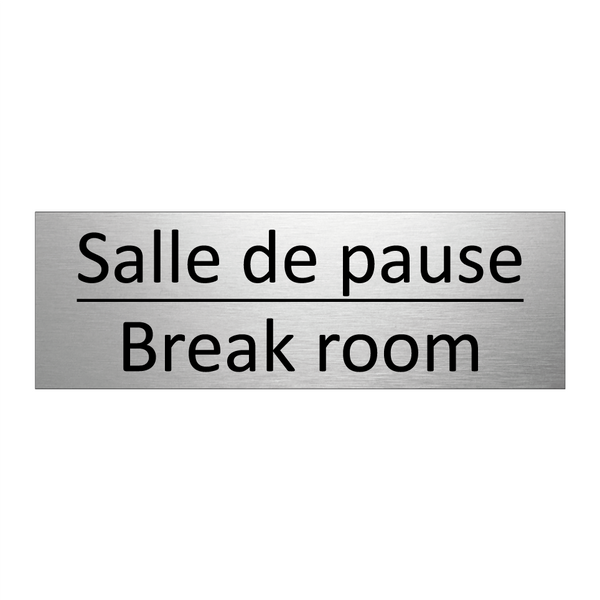 Salle de pause - Break room