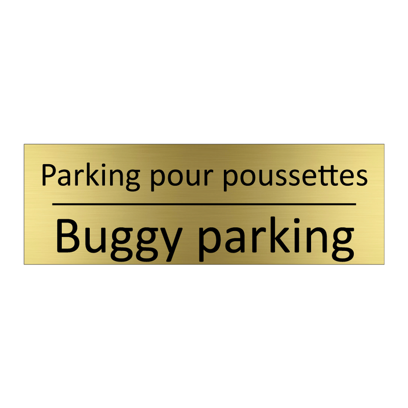Parking pour poussettes - Buggy parking