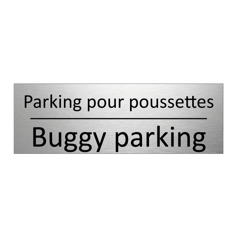 Parking pour poussettes - Buggy parking