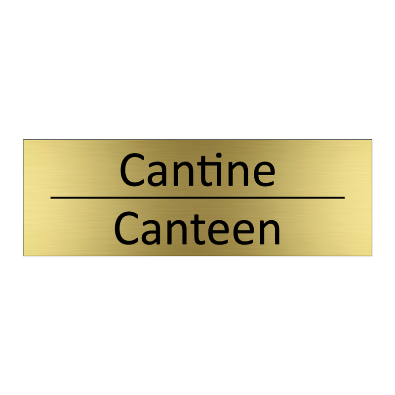 Cantine - Canteen