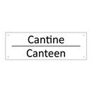 Cantine - Canteen