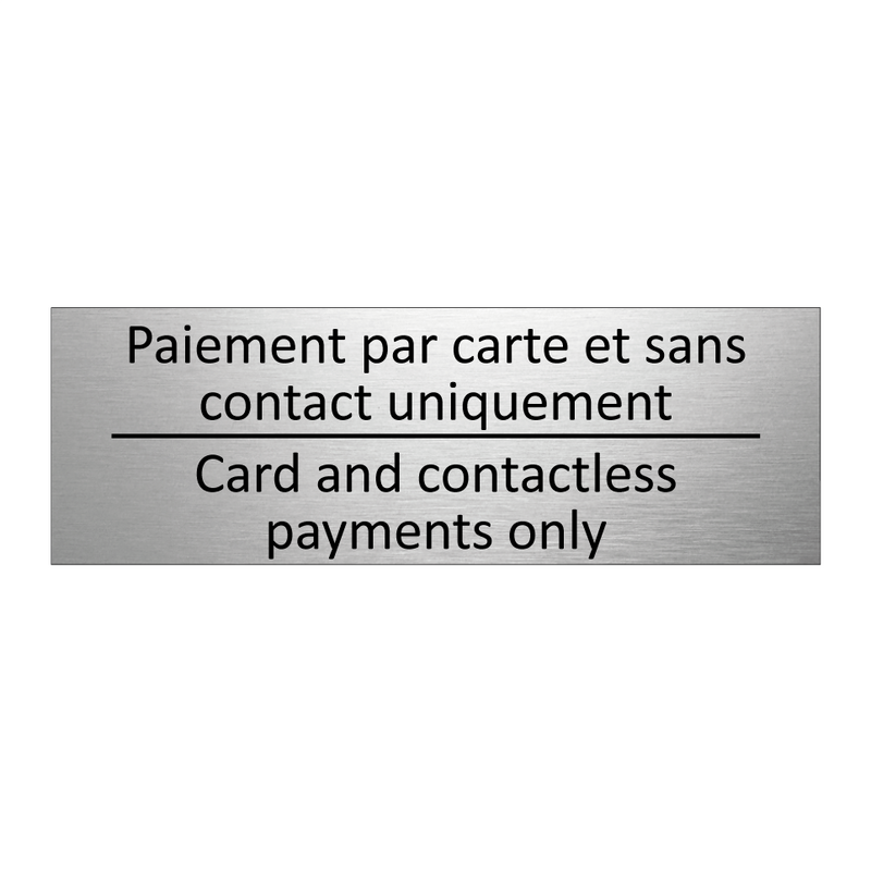 Paiement par carte et sans contact  /.../ - Card and contactless payments  /.../
