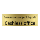 Bureau sans argent liquide - Cashless office