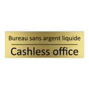 Bureau sans argent liquide - Cashless office