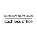 Bureau sans argent liquide - Cashless office