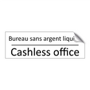 Bureau sans argent liquide - Cashless office
