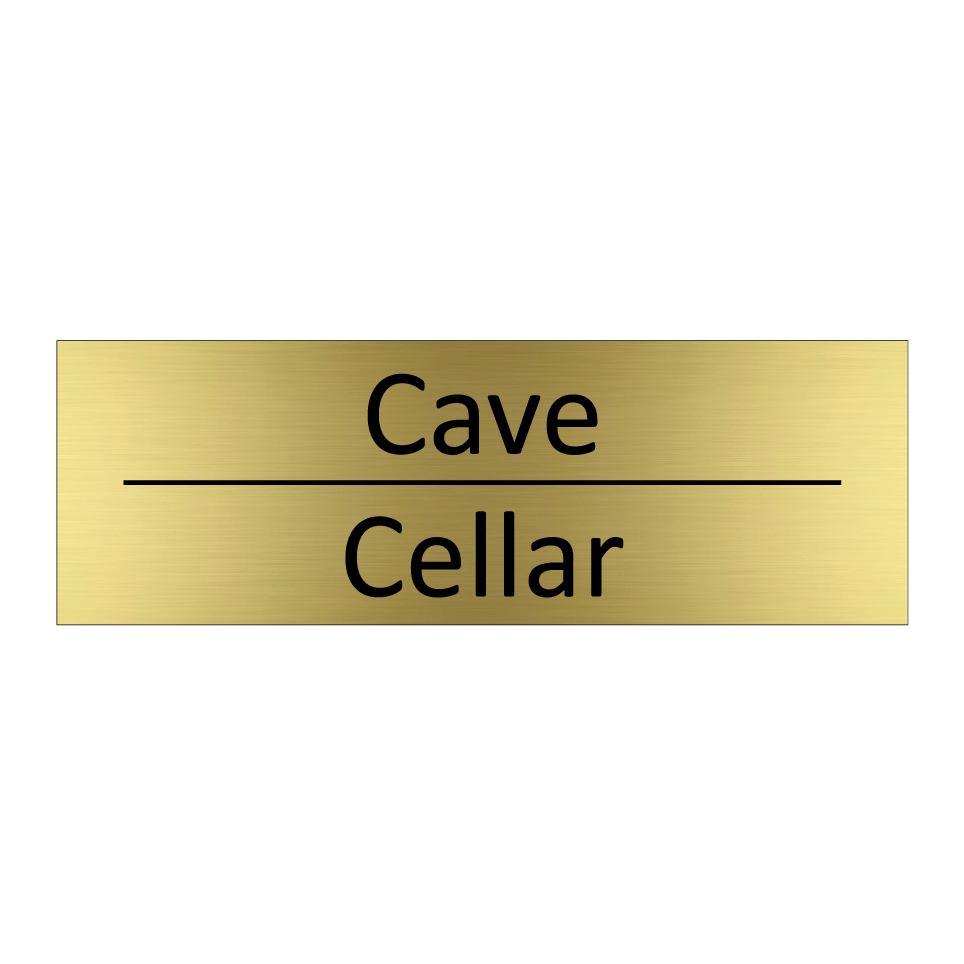 Cave - Cellar
