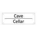 Cave - Cellar