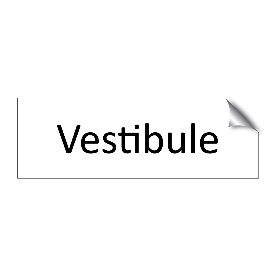 Vestibule & Vestibule & Vestibule