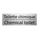Toilette chimique - Chemical toilet