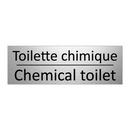 Toilette chimique - Chemical toilet
