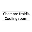 Chambre froide - Cooling room