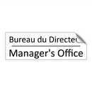 Bureau du Directeur - Manager's Office