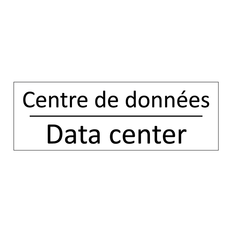 Centre de données - Data center