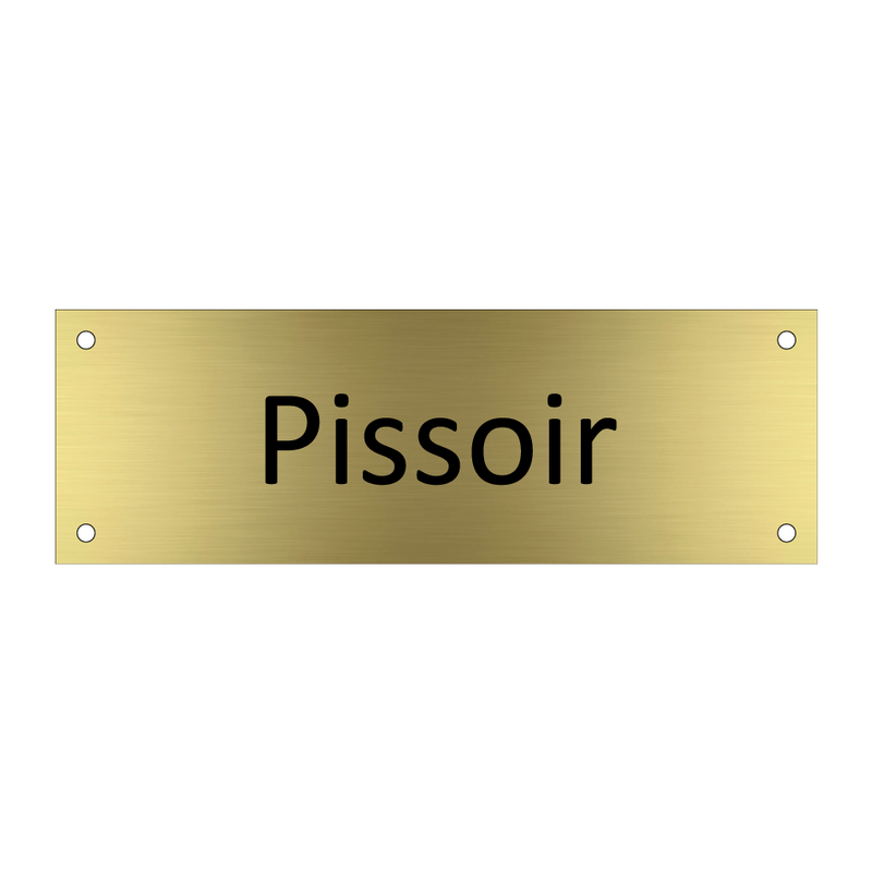 Pissoir & Pissoir & Pissoir