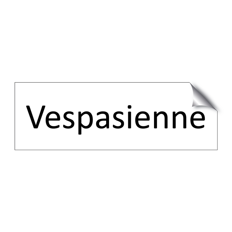 Vespasienne & Vespasienne & Vespasienne