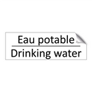 Eau potable - Drinking water